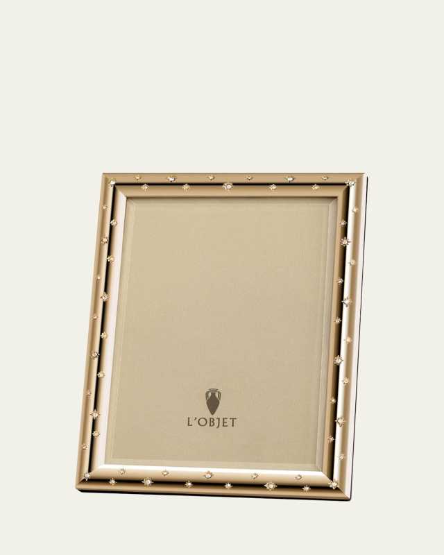 Stars Gold Picture Frame, 4" x 6"